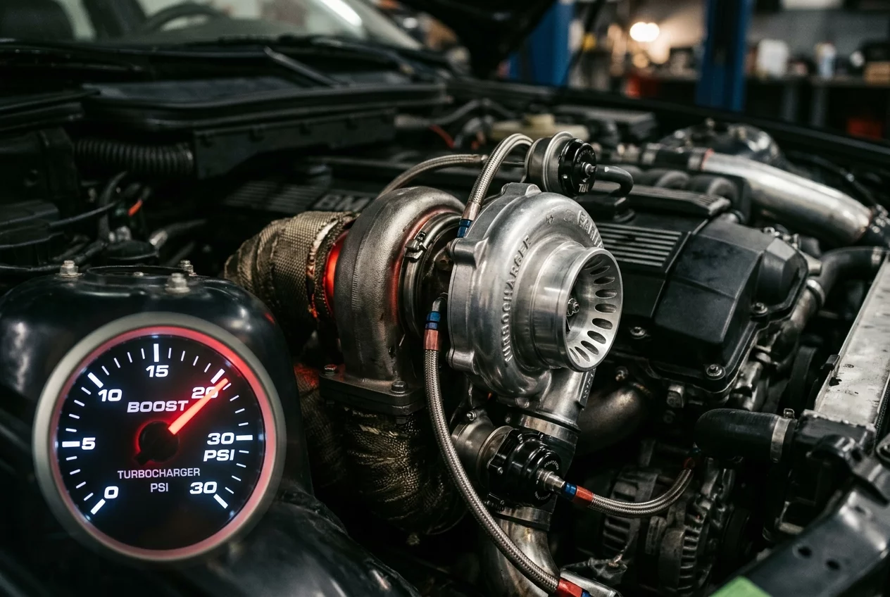 Bezpieczne limity doładowania turbosprężarki